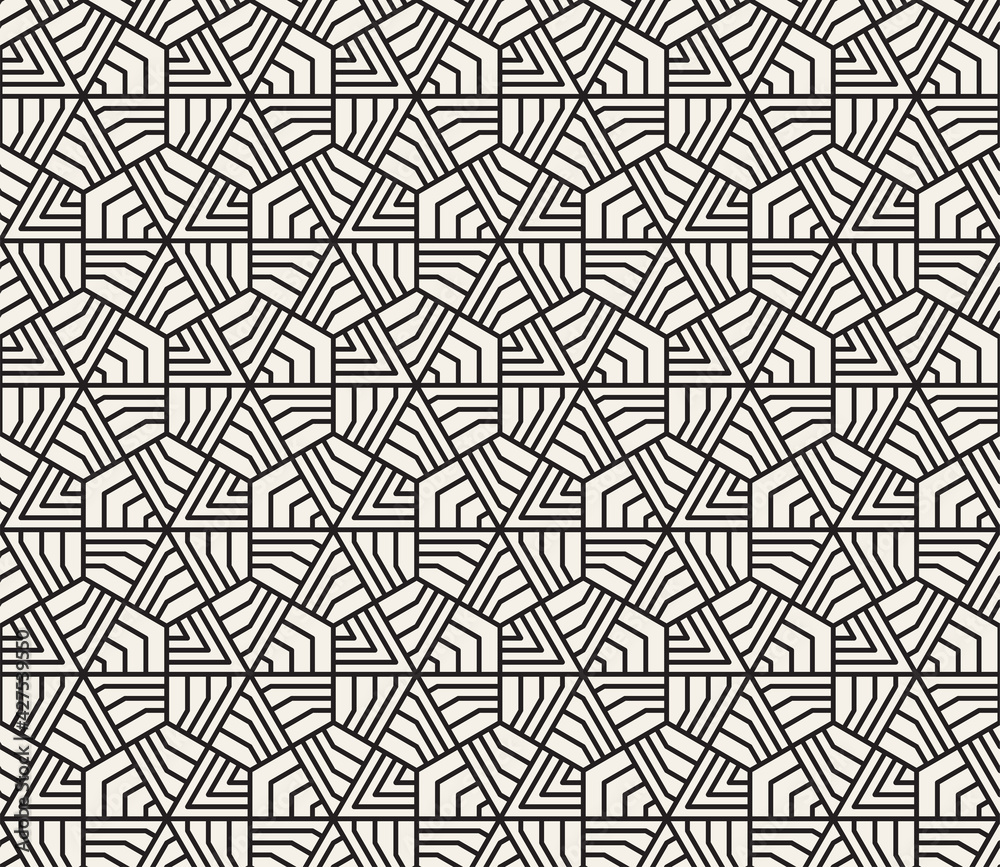 Vector seamless pattern. Modern stylish abstract texture. Repeating geometric tiles Vector seamless pattern. Modern stylish abstract texture. Repeating geometric tiles