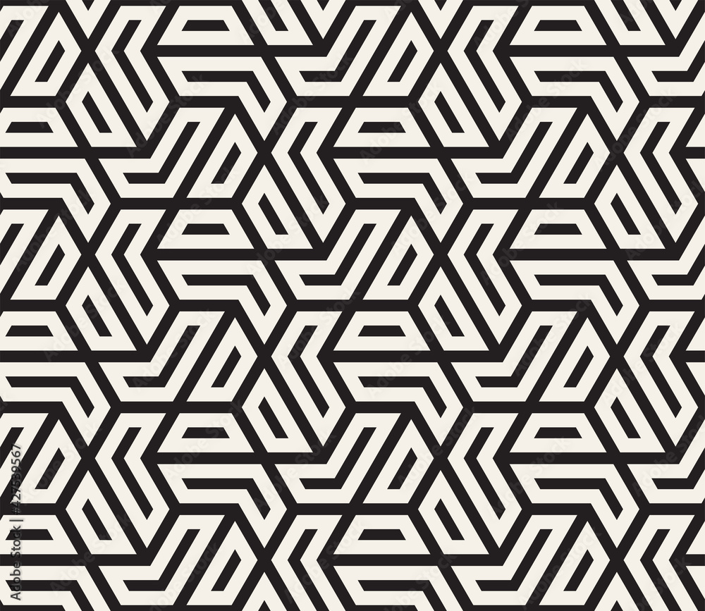 Vector seamless pattern. Modern stylish abstract texture. Repeating geometric tiles Vector seamless pattern. Modern stylish abstract texture. Repeating geometric tiles
