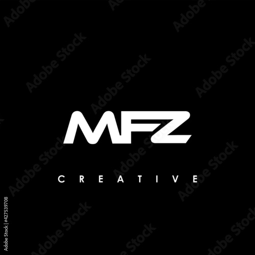 MFZ Letter Initial Logo Design Template Vector Illustration