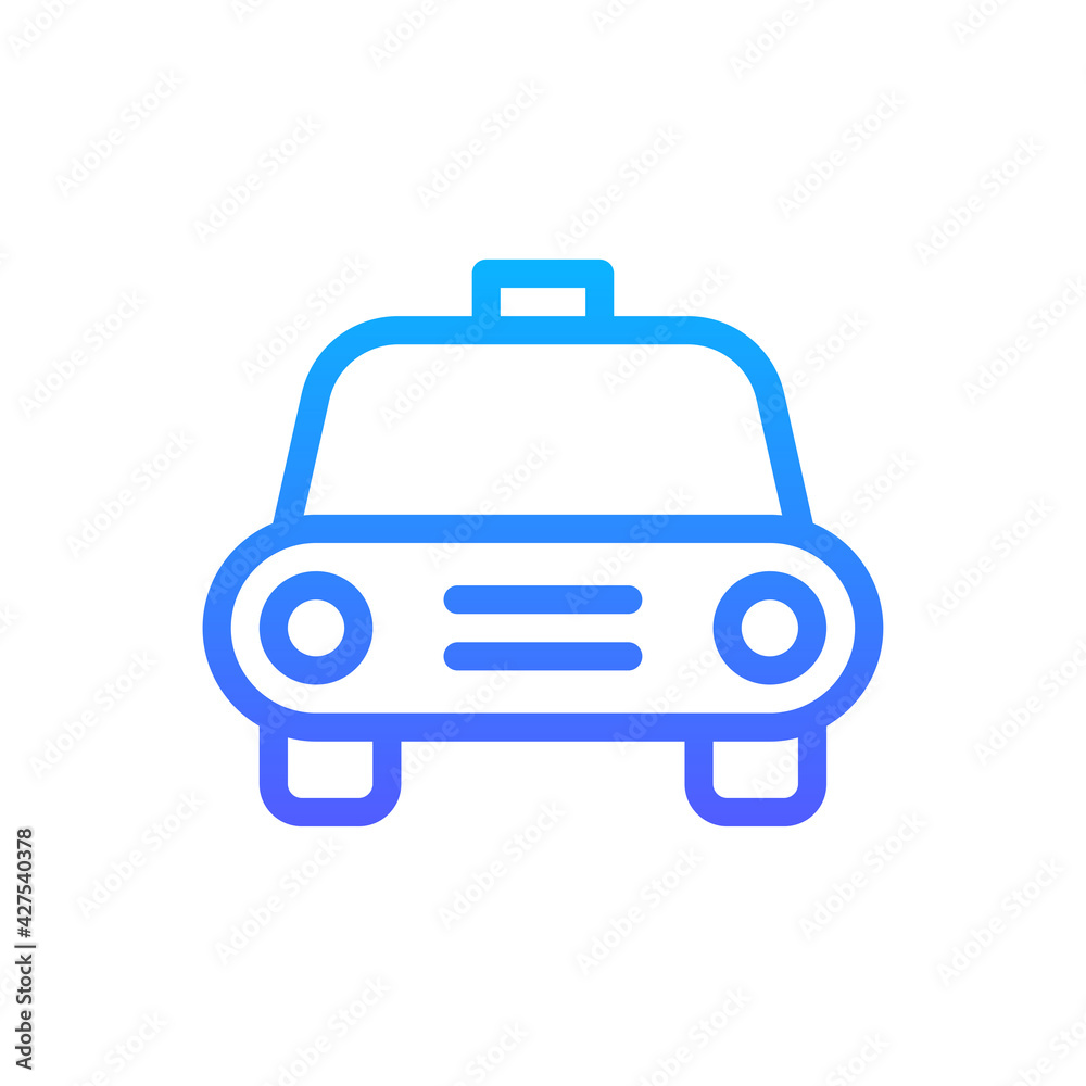 Taxi Vector Icon. Hotel and Services Symbol EPS 10 Taxi Vector Icon. Hotel and Services Symbol EPS 10