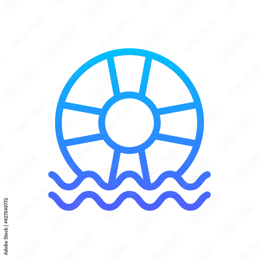 Lifering Vector Icon. Hotel and Services Symbol EPS 10 Lifering Vector Icon. Hotel and Services Symbol EPS 10