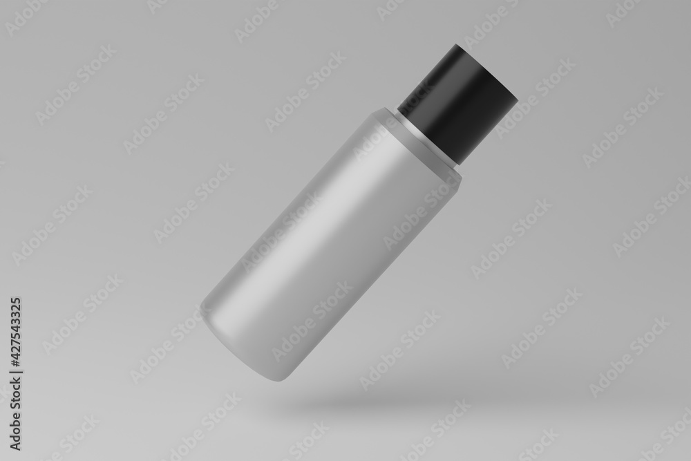 3D Illustration. Blank Bottle Mockup 3D Illustration. Blank Bottle Mockup