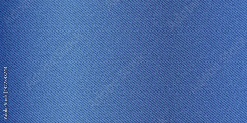 Denim vector background, blue jeans texture, fabric canvas pattern, cotton material. Abstract cloth illustration