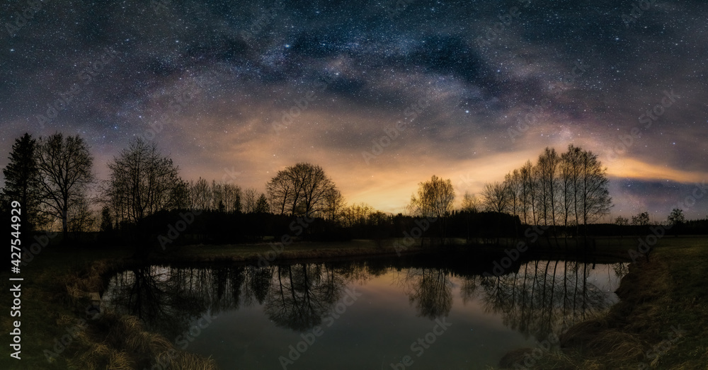 Milchstraße - Nachtpanorama