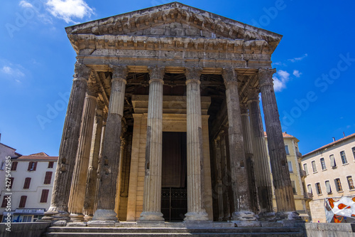 Temple of Augustus and Livia in Vienne, France