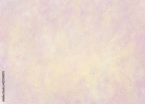 Pink watercolor background texture. Color splash design in painted illustration. Template for design. 