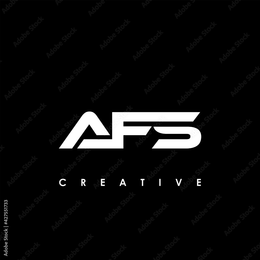 AFS Letter Initial Logo Design Template Vector Illustration AFS Letter Initial Logo Design Template Vector Illustration