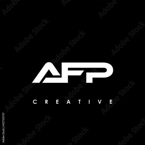 AFP Letter Initial Logo Design Template Vector Illustration photo