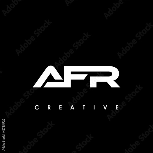 AFR Letter Initial Logo Design Template Vector Illustration photo