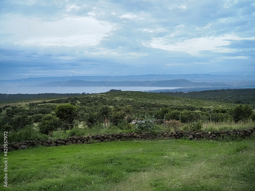 Scenic view of Lake Nakuru National Park, Kenya, Africa Scenic view of Lake Nakuru National Park, Kenya, Africa