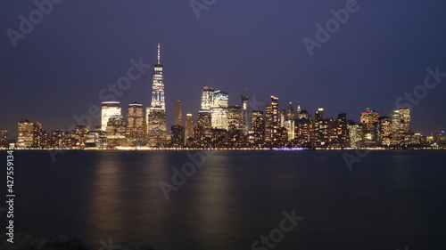city skyline Manhattan New York