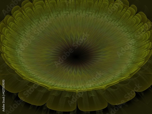 Imaginatory fractal background generated Image