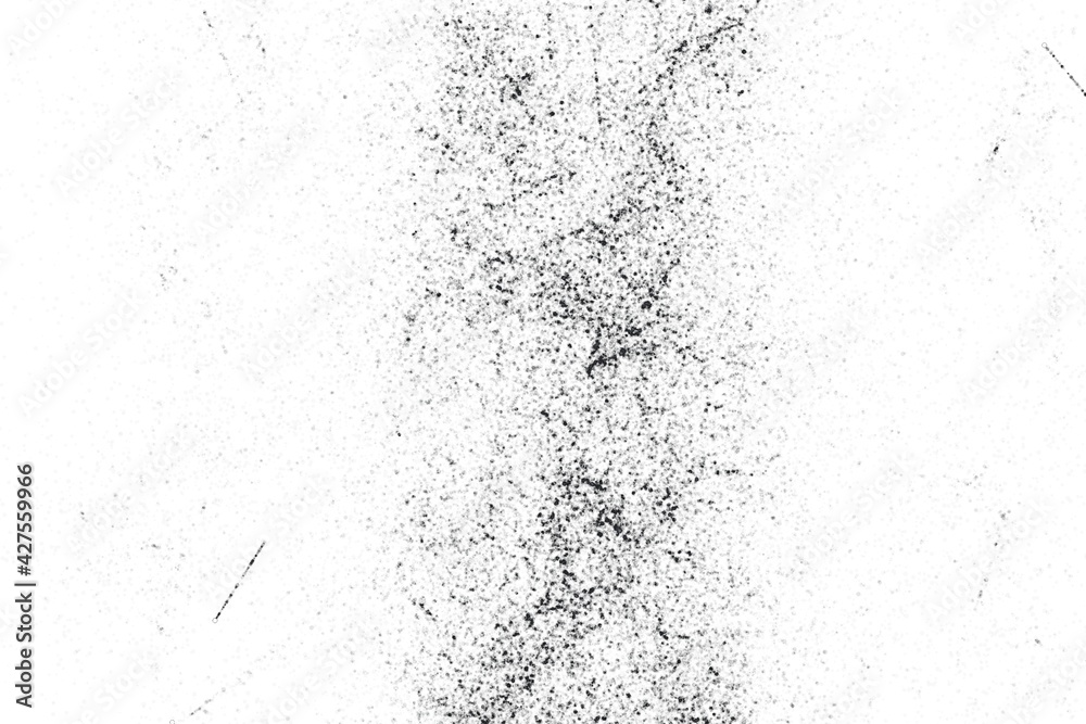 Fototapeta premium Original name(s): Grunge Black And White Urban. Dark Messy Dust Overlay Distress Background. Easy To Create Abstract Dotted, Scratched, Vintage Effect With Noise And Grain .