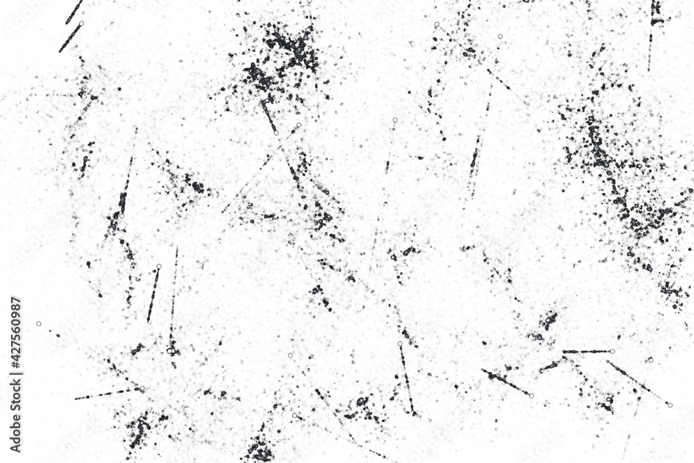 Grunge Black and White Distress Texture.Grunge rough dirty background.For posters, banners, retro and urban designs.j