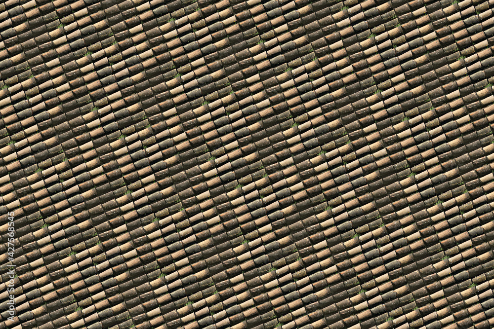 Fototapeta premium roof rooftop housetop pattern texture backdrop