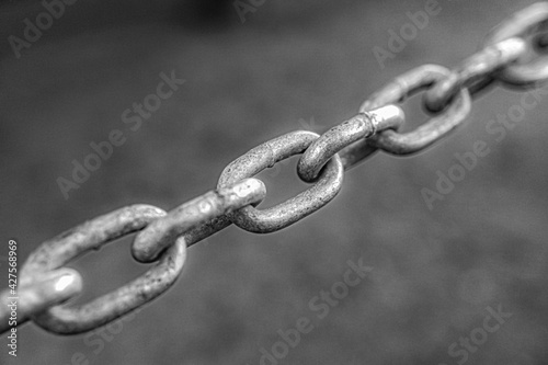 Holding and binding steel (metal) chain - 11