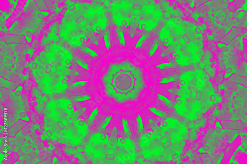 An abstract mandala shape background image.