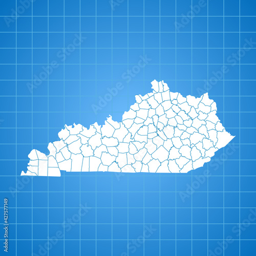 map of Kentucky