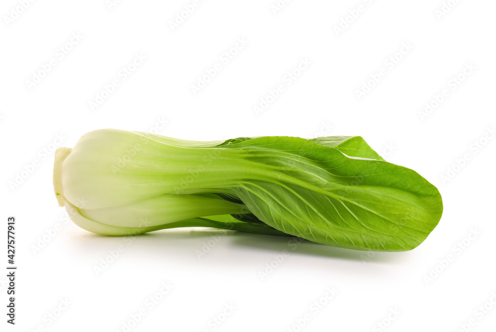 Fresh Chinese cabbage on white background Fresh Chinese cabbage on white background