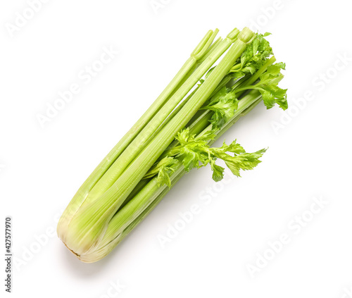 Fototapeta Naklejka Na Ścianę i Meble -  Fresh celery on white background