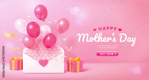 Mother's Day web event template