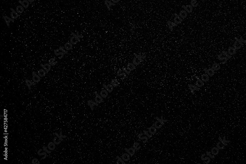 Starry night sky galaxy black space abstract background. texture planets suitable and real astronomic.