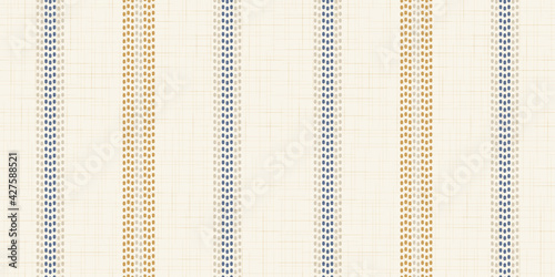 Vector seamless french farmhouse textile pattern. Linen kitchen fabric