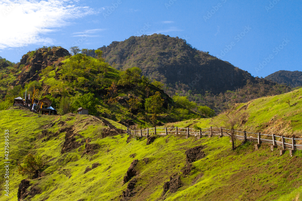 One of the hills in an area called Pemuteran - Bali