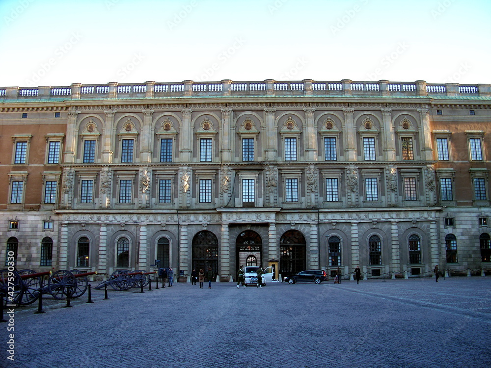 Royal palace in Stockholm Sweden