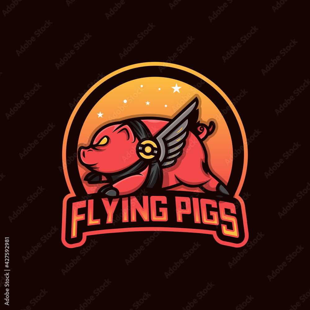FLYING PIG ESPORT LOGO