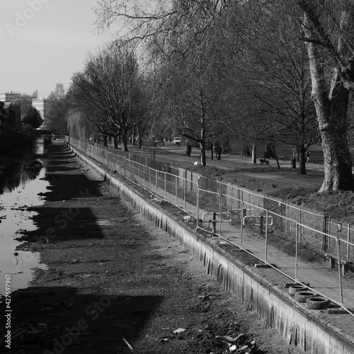 Drained Empty Dry Canal London © Johnny