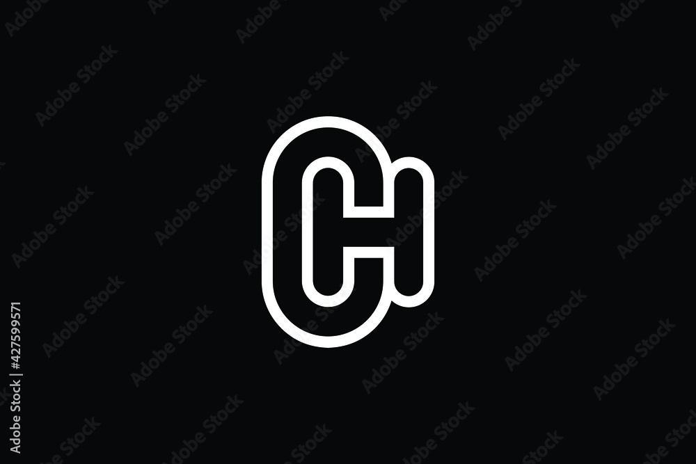 Creative Innovative Initial CH logo and HC logo. CH Letter Minimal luxury Monogram. HC Professional initial design. Premium Business typeface. Alphabet symbol and sign. Creative Innovative Initial CH logo and HC logo. CH Letter Minimal luxury Monogram. HC Professional initial design. Premium Business typeface. Alphabet symbol and sign.