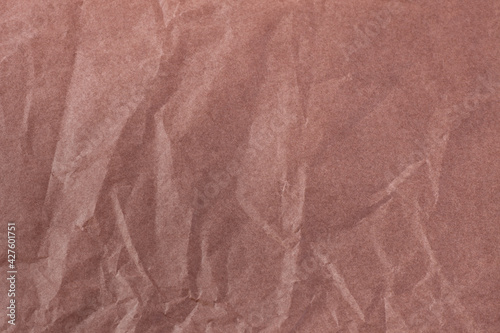 Wallpaper Mural Coffee color creased paper tissue background texture, wrinkled tissue paper texture. Torontodigital.ca