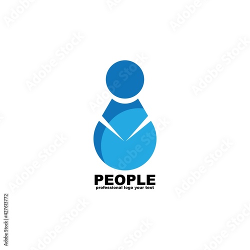 Fun people Healthy Life Logo template vector icon, Adoption and community care Logo 