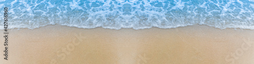 Fototapeta Naklejka Na Ścianę i Meble -  Blue sea and beach texture background.