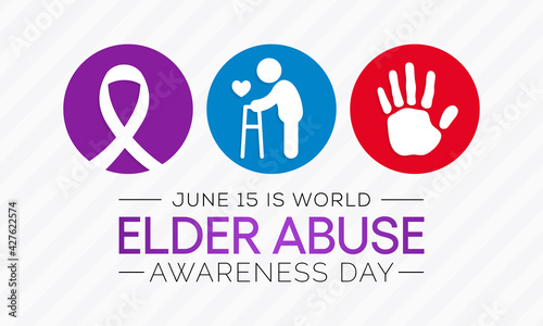 World Elder abuse awareness day is observed every year on June 15, It represents the one day in the year when the world voices its opposition to the suffering inflicted to some of our older generation