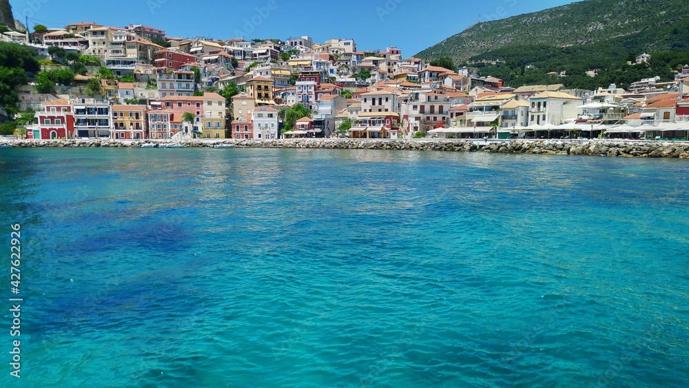 Parga Traditional Town. The Greek Caribean In Preveza, Greece, Epirus. Parga Traditional Town. The Greek Caribean In Preveza, Greece, Epirus.