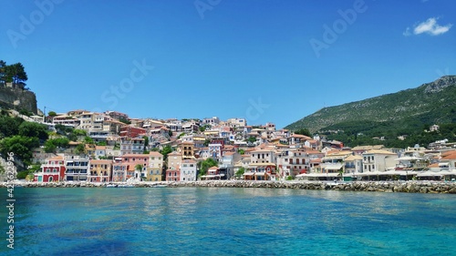 parga greece, famous tourist destination in epirus, preveza © tassos stavrou