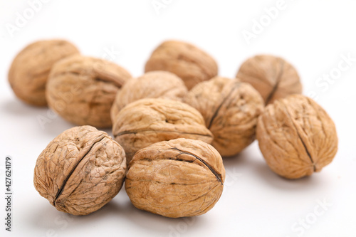 Walnut isolated on a white background.