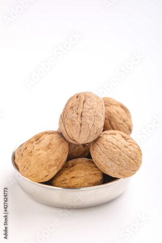 Walnut isolated on a white background.