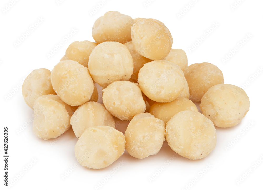 Heap of macadamia nuts Heap of macadamia nuts
