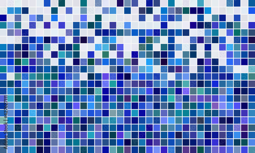 blue pixels pattern vector background. blue pixels pattern vector background.