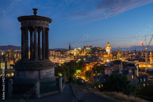 Duglas Stewart Monument, Calton Hill Edinburgh photo