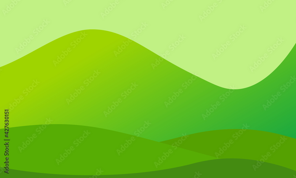 green mountain design background. vector illustration. green mountain design background. vector illustration.