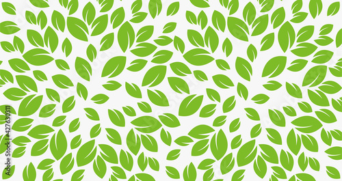 pattern foliage background. vector illustration.