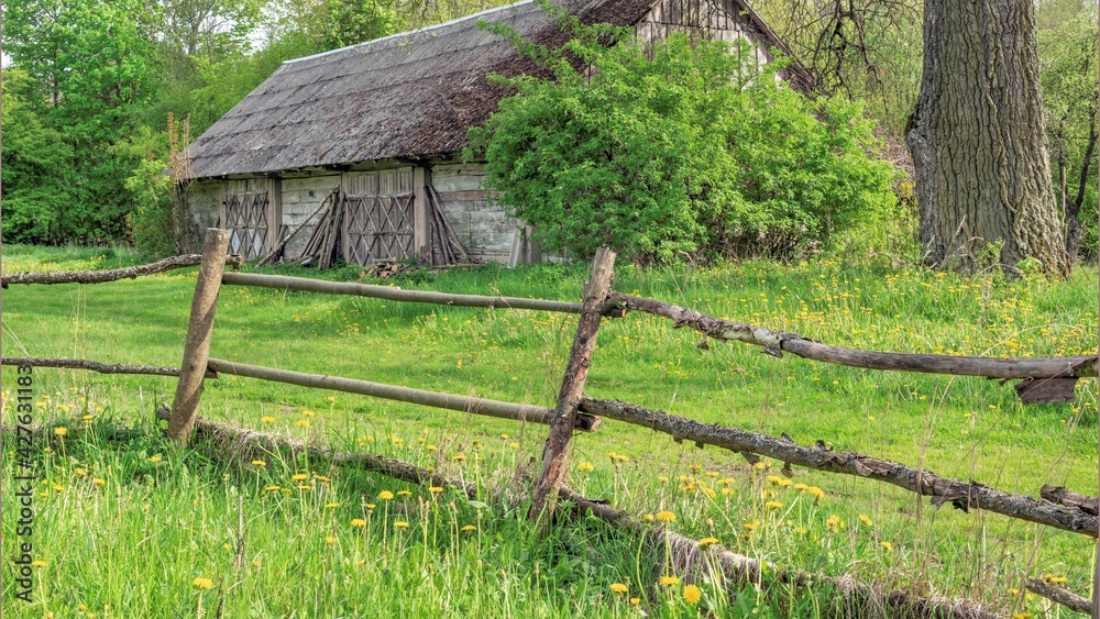 old farm house