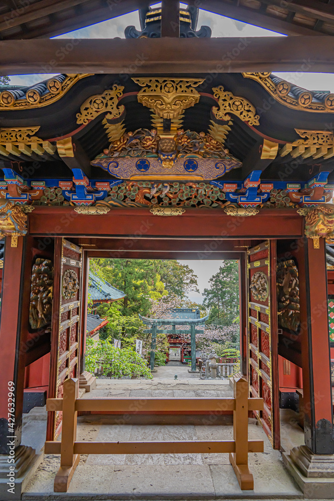 Naklejka premium 久能山東照宮