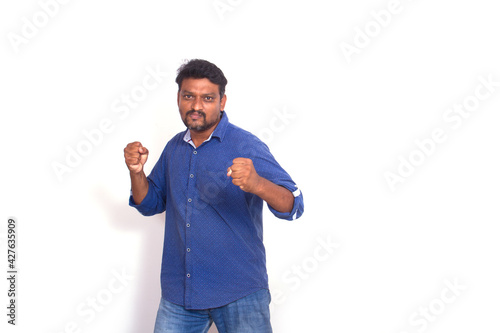 south indian angry man fight 