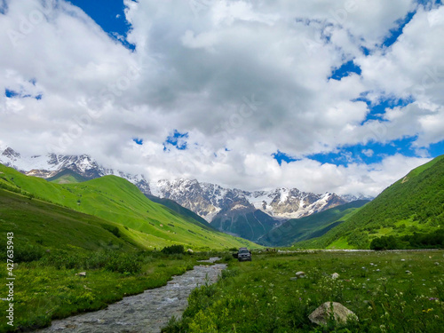 landscape with sky