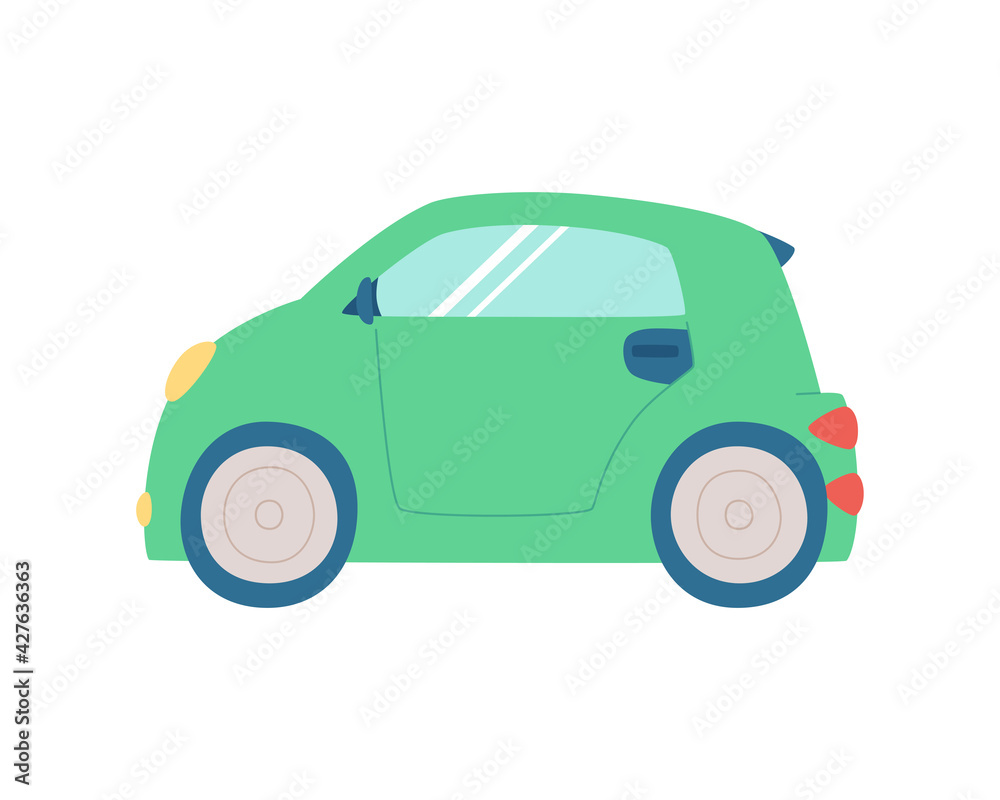 Cute car in a hand-drawn style. Modern vector illustration. Cute car in a hand-drawn style. Modern vector illustration.
